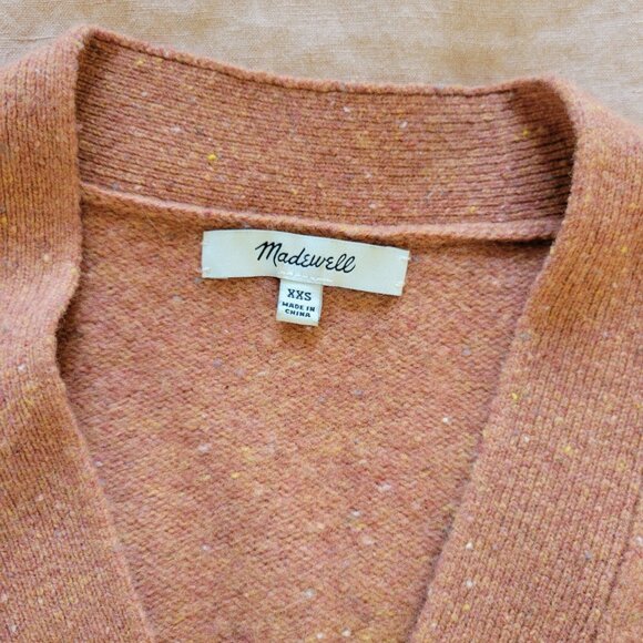 Madewell merino wool shrunken cardigan sweater - Picture 3 of 5